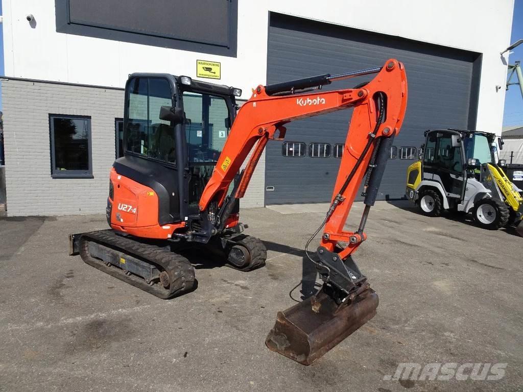 Kubota U27-4 ミニ油圧ショベル 7t以下（ミニユンボ・ミニディガー）