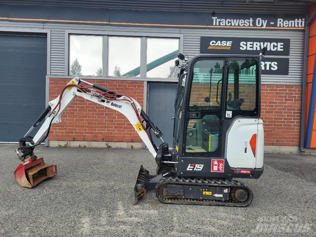 Bobcat E 19 ミニ油圧ショベル 7t以下（ミニユンボ・ミニディガー）