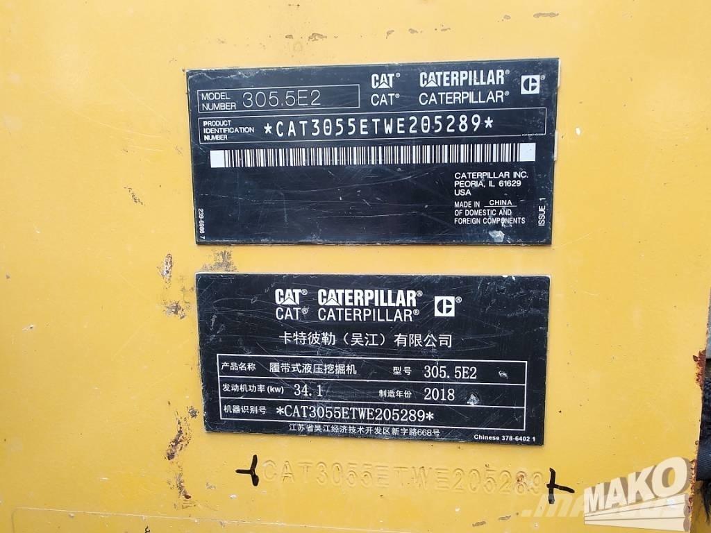 CAT 305.5 E2 大型油圧ショベル12t以上（パワーショベル・ユンボ）