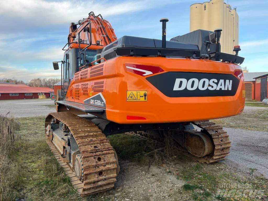Doosan DX 530 LC-7 大型油圧ショベル12t以上（パワーショベル・ユンボ）