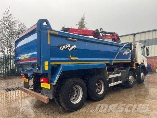 Scania P410 XT ダンプ