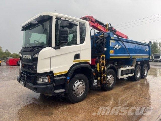 Scania P410 XT ダンプ