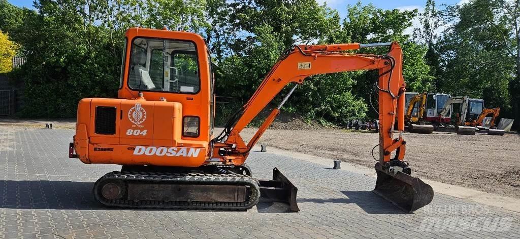 Doosan etec 804 ミニ油圧ショベル 7t以下（ミニユンボ・ミニディガー）