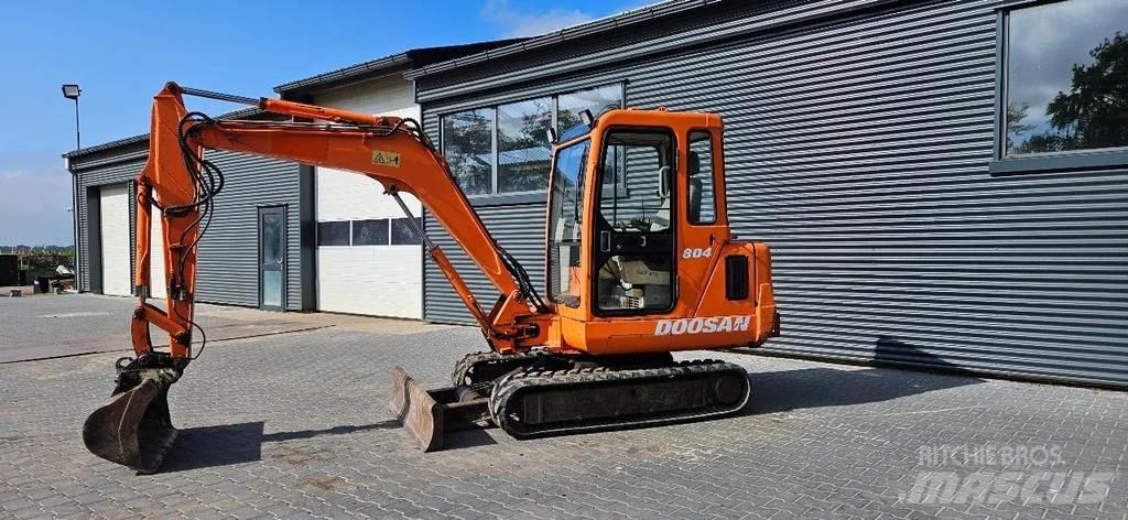 Doosan etec 804 ミニ油圧ショベル 7t以下（ミニユンボ・ミニディガー）