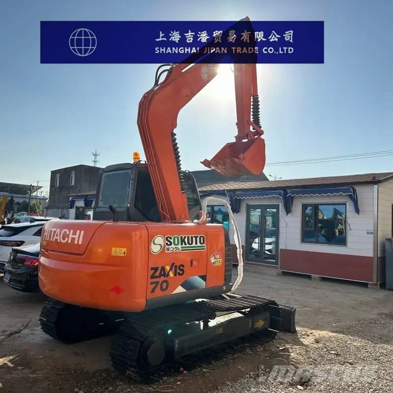 Hitachi ZX 70 中型油圧ショベル 7ｔ-12ｔ（ユンボ・パワーショベル・バックホー）