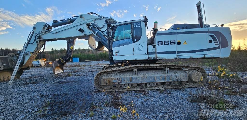 Liebherr R 966 HD 大型油圧ショベル12t以上（パワーショベル・ユンボ）