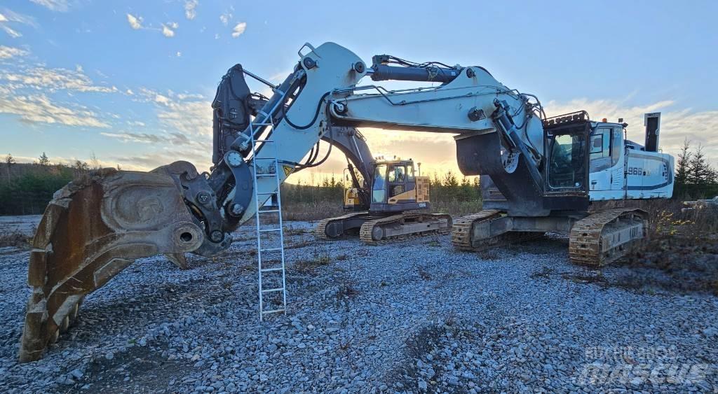 Liebherr R 966 HD 大型油圧ショベル12t以上（パワーショベル・ユンボ）