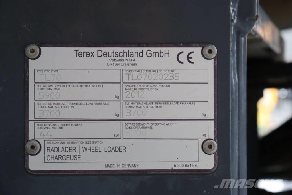 Terex TL 70 ホイールローダー・タイヤショベル