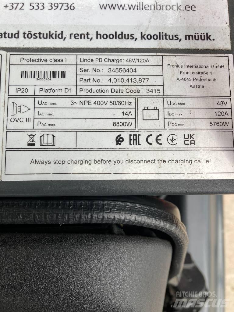 Linde EG20PH/1275-02 バッテリーフォークリフト