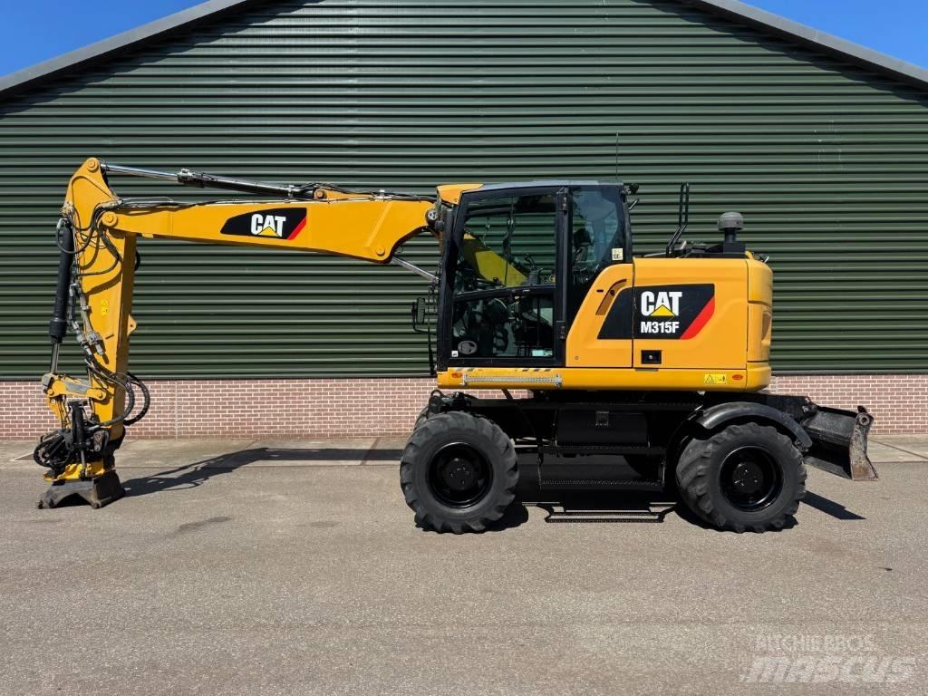 CAT M 315 F ホイール式油圧ショベル（パワーショベル・ユンボ・バックホー）
