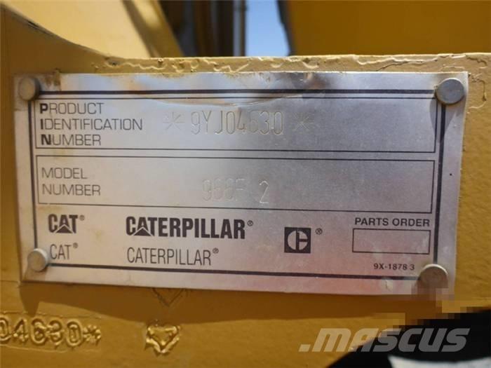 CAT 966 F ホイールローダー・タイヤショベル