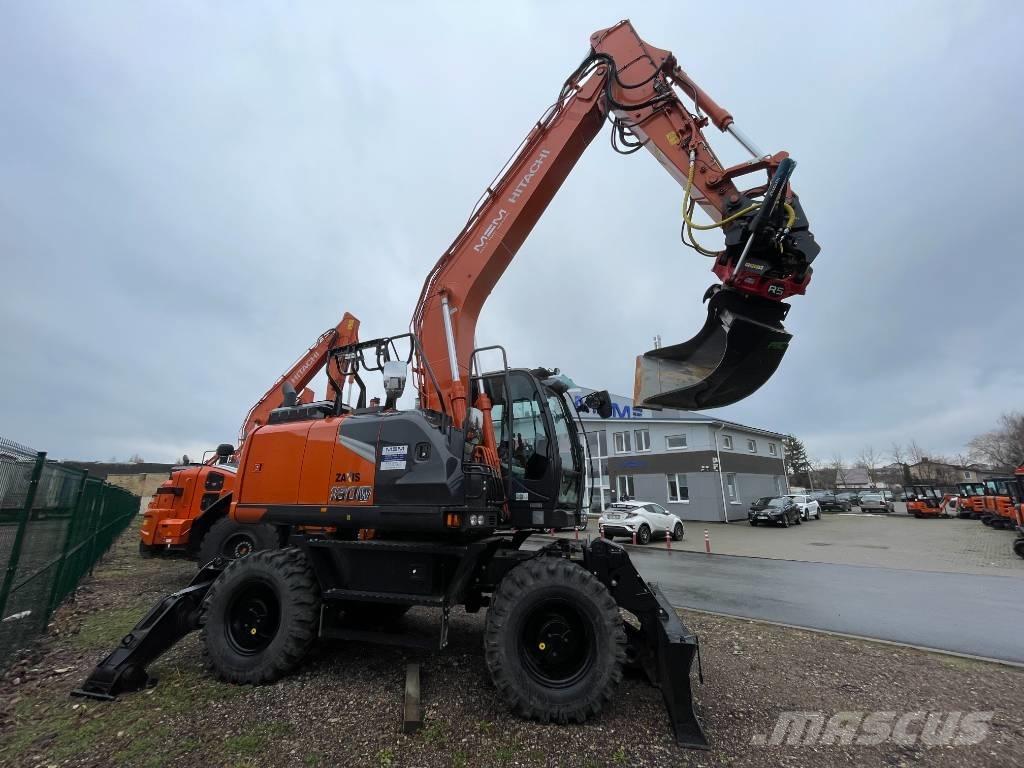 Hitachi ZX180W-7 ホイール式油圧ショベル（パワーショベル・ユンボ・バックホー）