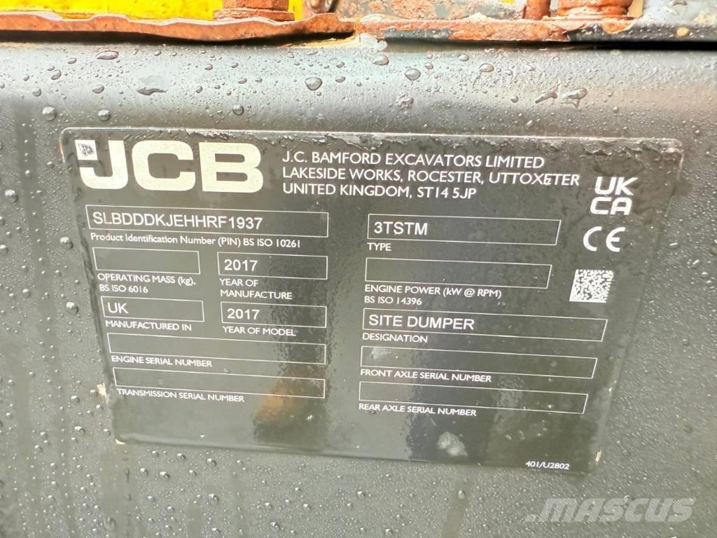 JCB 3 T Swivel サイト　ダンプ