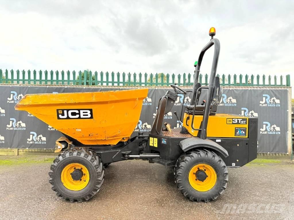 JCB 3 T Swivel サイト　ダンプ