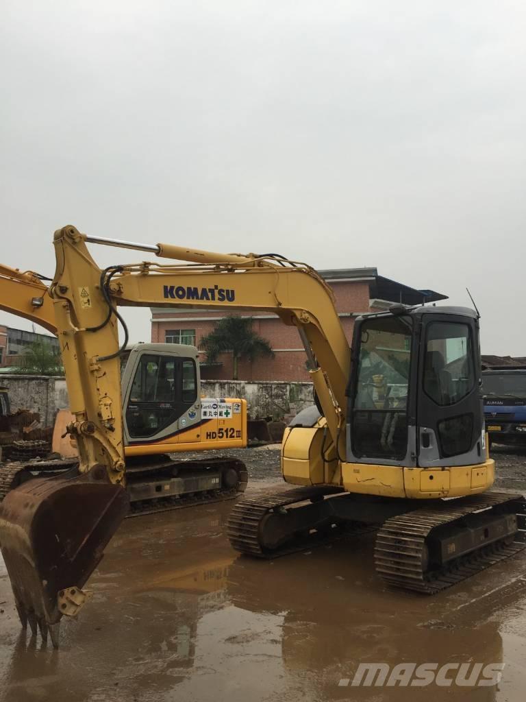Komatsu pc78us 中型油圧ショベル 7ｔ-12ｔ（ユンボ・パワーショベル・バックホー）