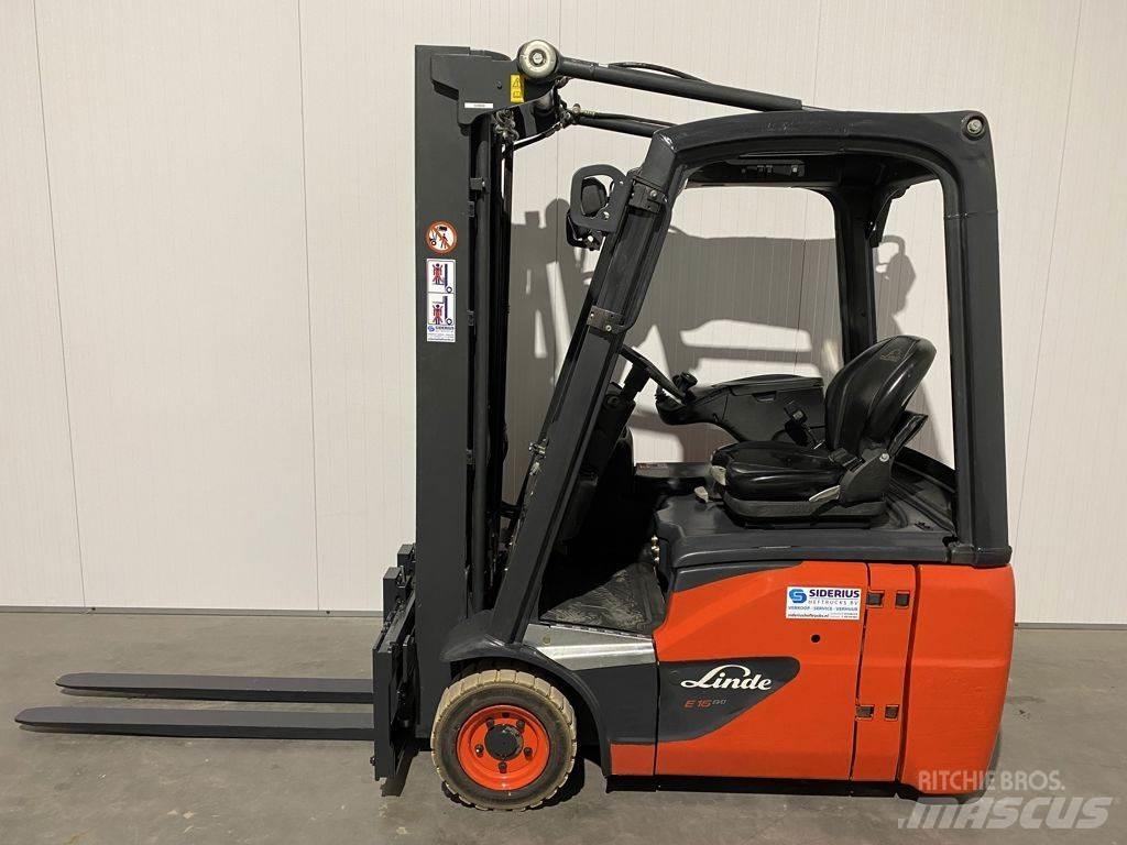 Linde E16C-02 バッテリーフォークリフト
