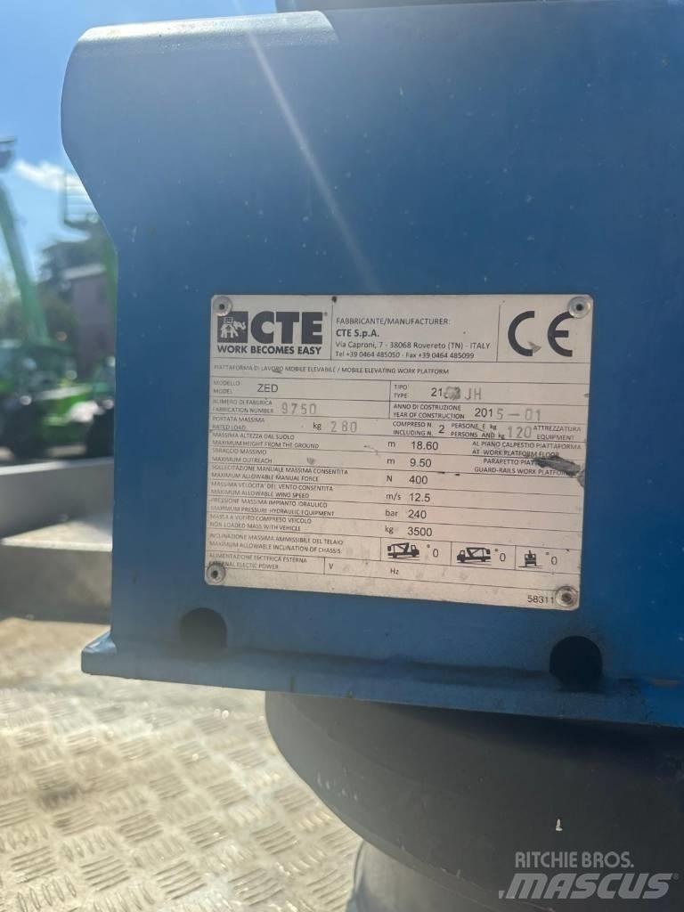 CTE ZED 21.2 JH トラック高所作業車