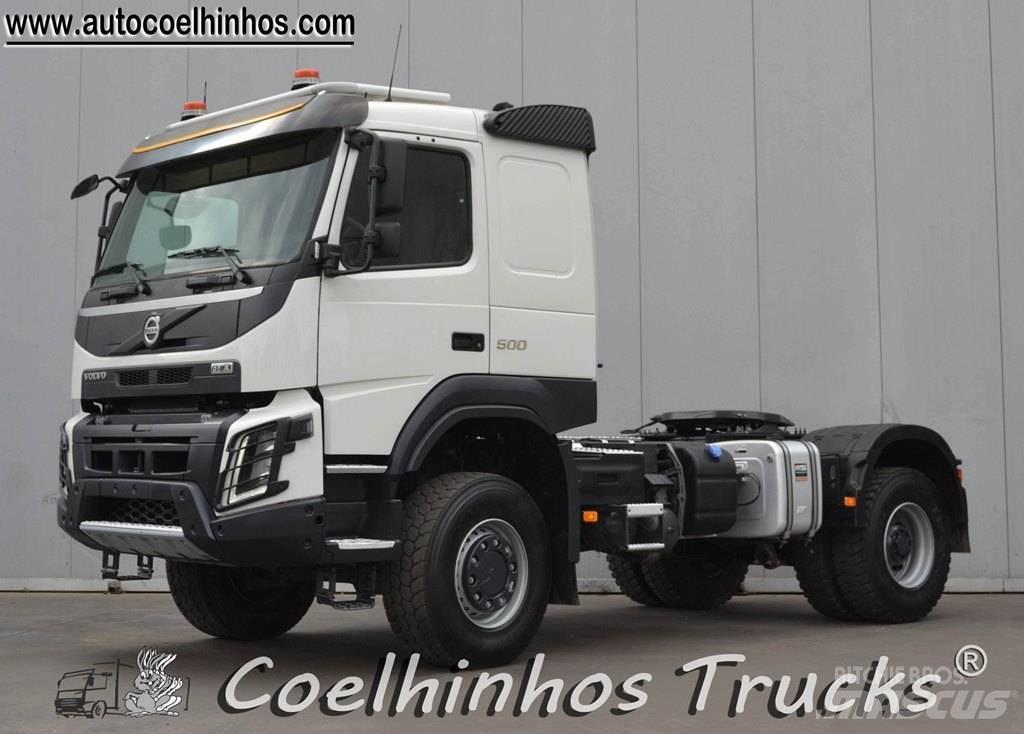 Volvo FMX 500  4x4 中古トラクターヘッド | トレーラーヘッド
