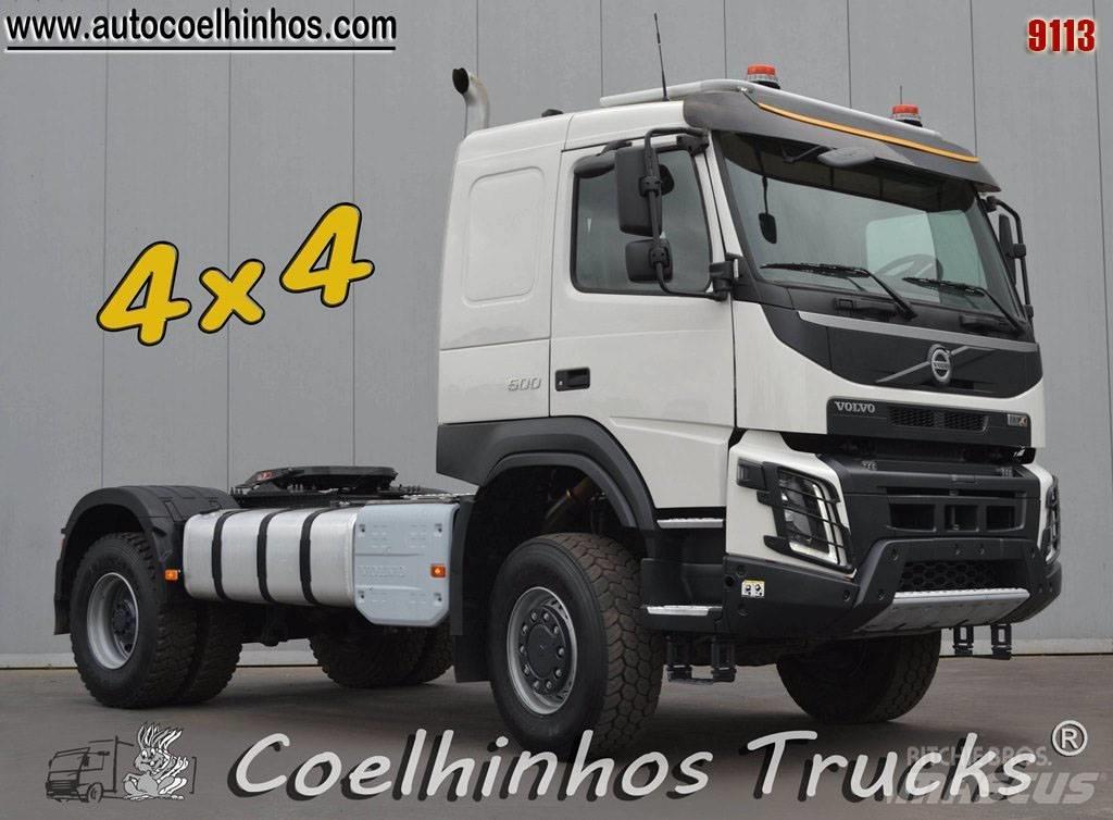 Volvo FMX 500  4x4 中古トラクターヘッド | トレーラーヘッド