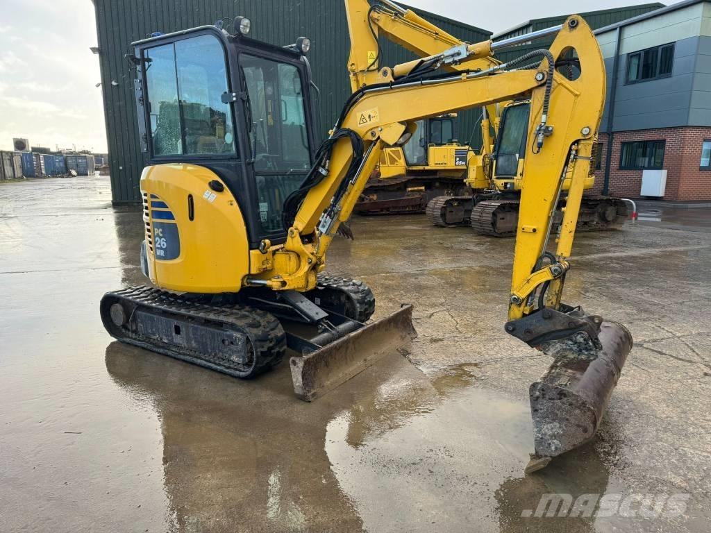 Komatsu PC 26 MR-3 ミニ油圧ショベル 7t以下（ミニユンボ・ミニディガー）