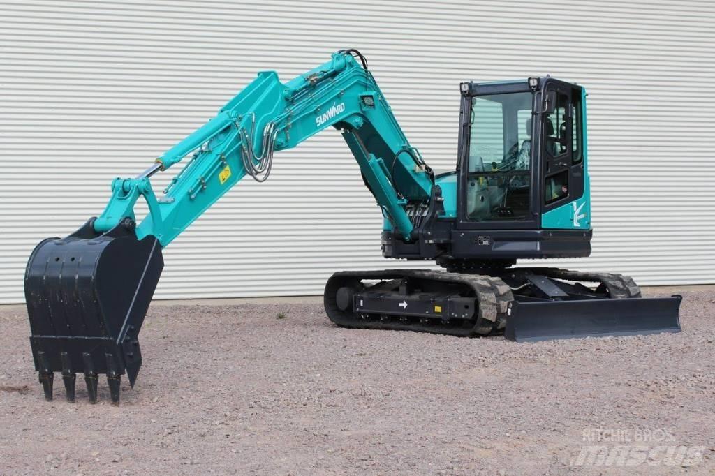 Sunward SWE 90 UF 中型油圧ショベル 7ｔ-12ｔ（ユンボ・パワーショベル・バックホー）