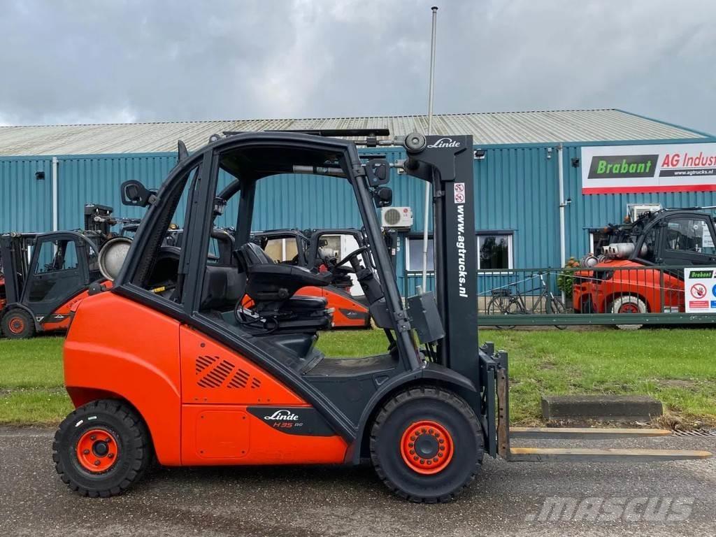 Linde H35T-02 LPGフォークリフト