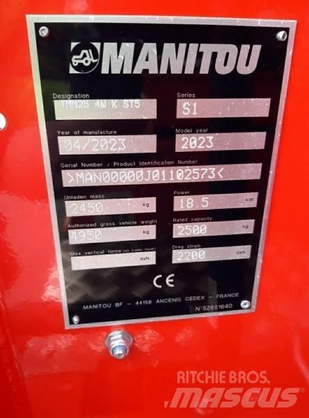 Manitou TMM25 4W トラック積載用フォークリフト