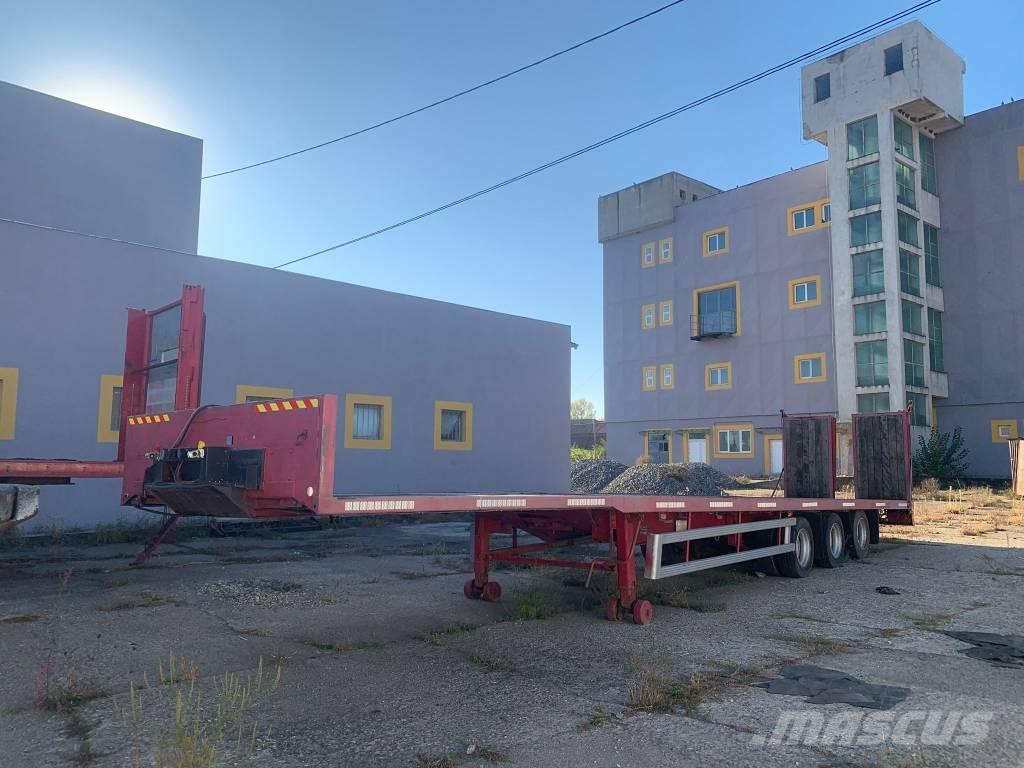 Montracon 3 Axles ローローダーセミトレーラー