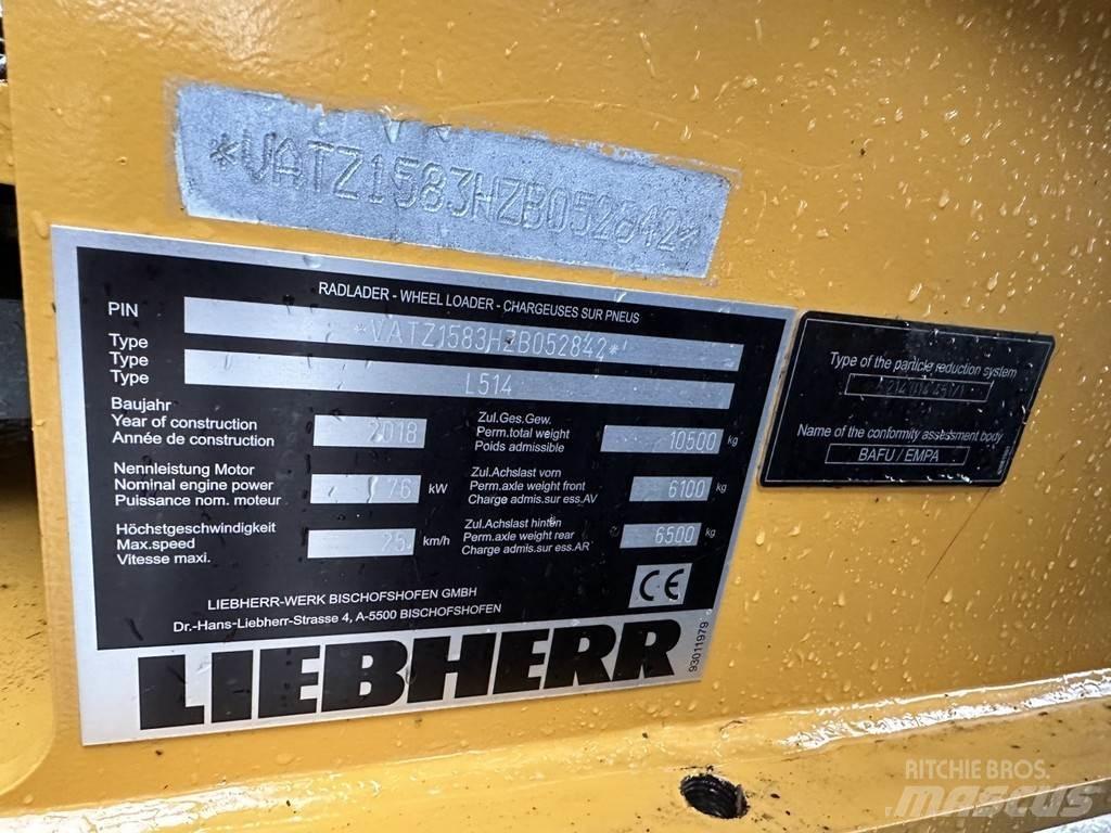 Liebherr L514 ホイールローダー・タイヤショベル