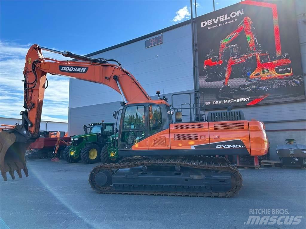 Doosan DX340LC-5 大型油圧ショベル12t以上（パワーショベル・ユンボ）