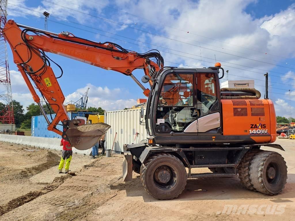 Hitachi ZX140WTB-6 ホイール式油圧ショベル（パワーショベル・ユンボ・バックホー）