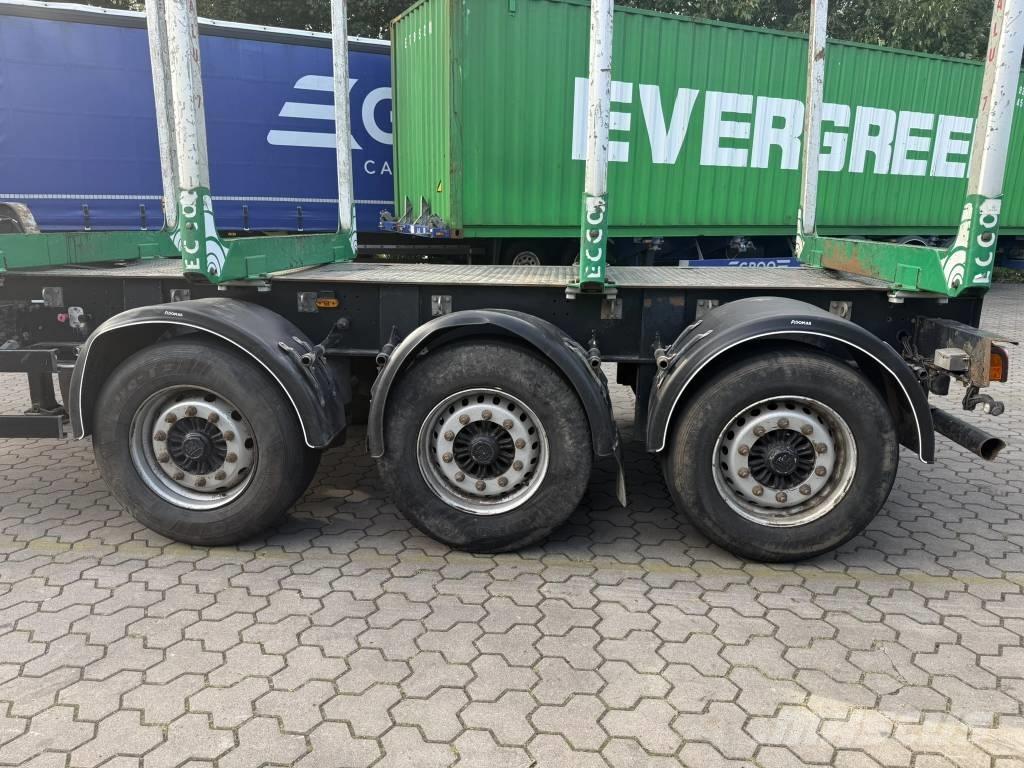 BEFA Sattel Anhänger 木材トレーラー