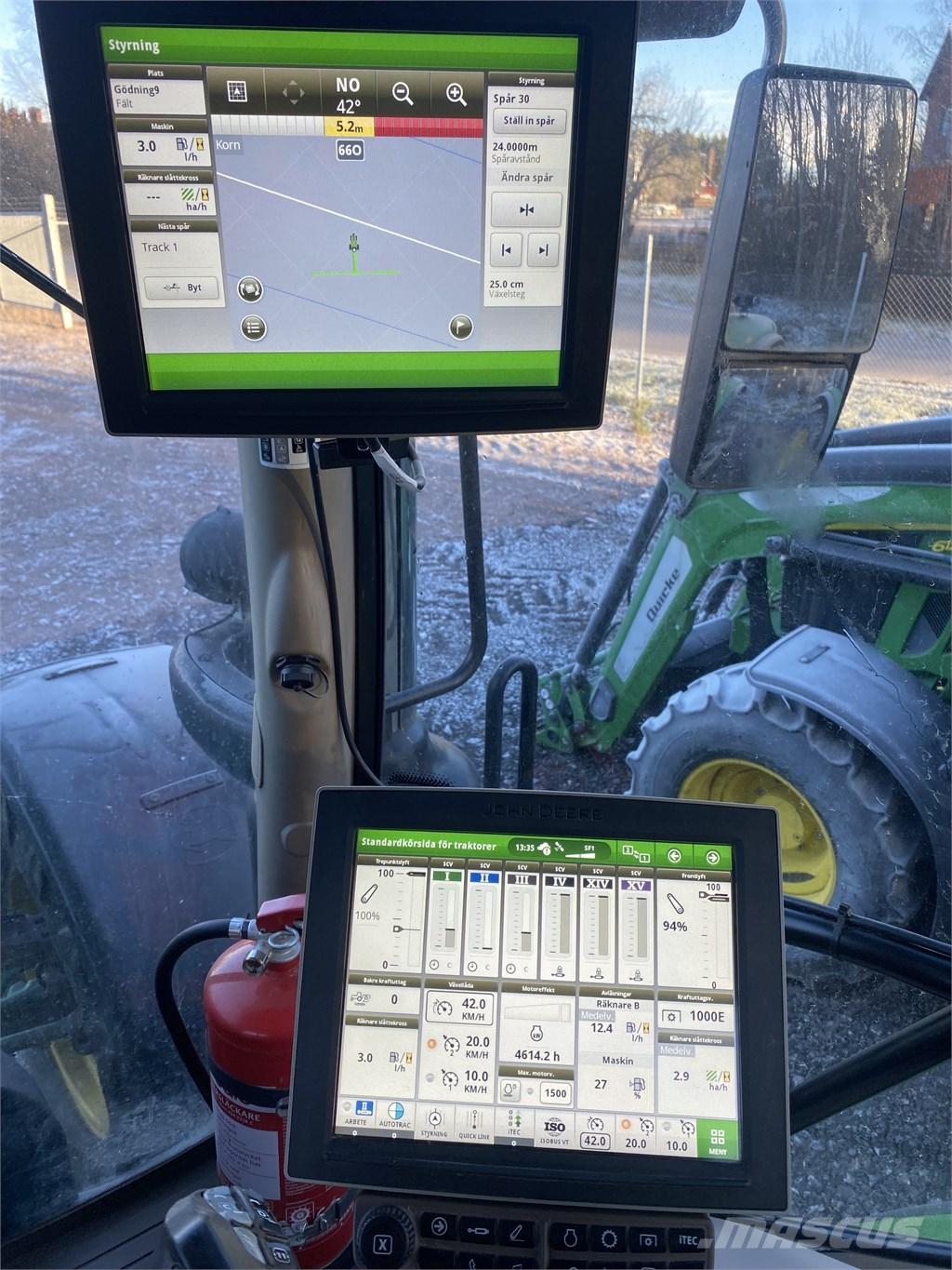 John Deere 6195 R トラクター