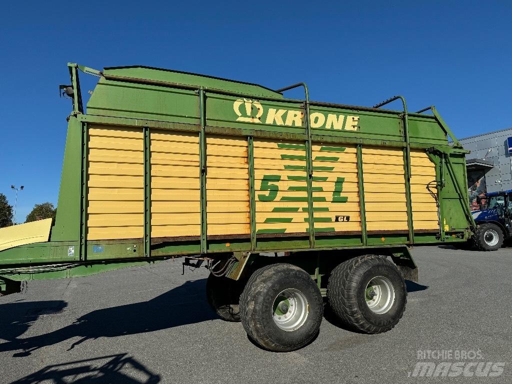Krone 5 XL GL セルフローディングトレーラー