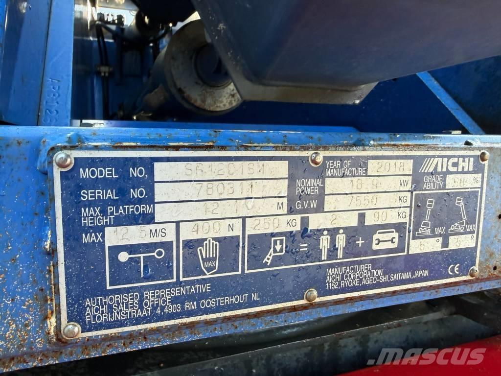 Aichi SR 12 CSM ブームリフト　直伸型