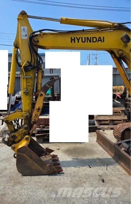 Hyundai ROBEX 555 ミニ油圧ショベル 7t以下（ミニユンボ・ミニディガー）