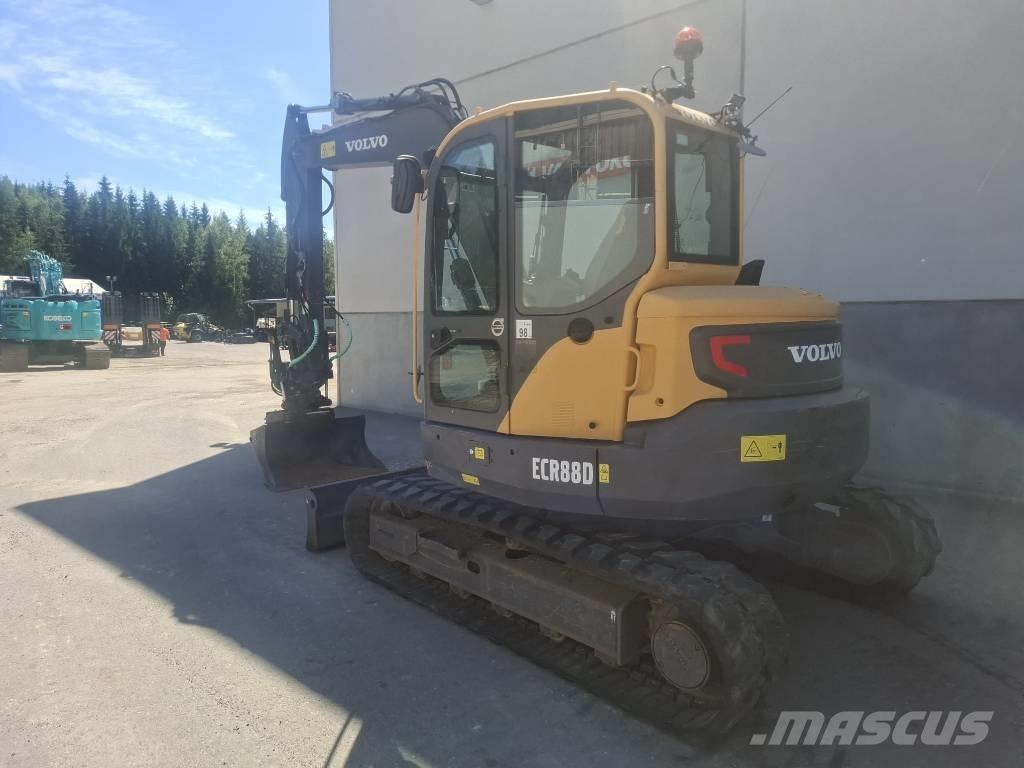 Volvo ECR 88 D 中型油圧ショベル 7ｔ-12ｔ（ユンボ・パワーショベル・バックホー）
