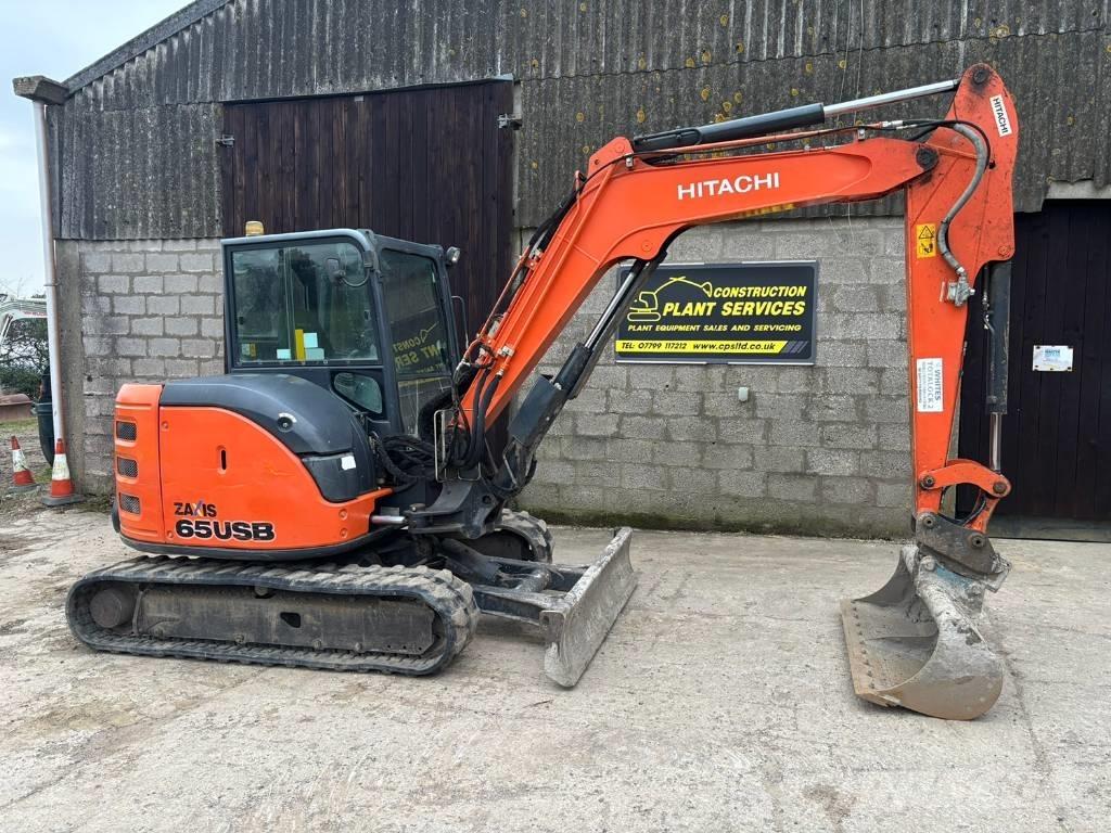 Hitachi ZX 65 US B-5 ミニ油圧ショベル 7t以下（ミニユンボ・ミニディガー）