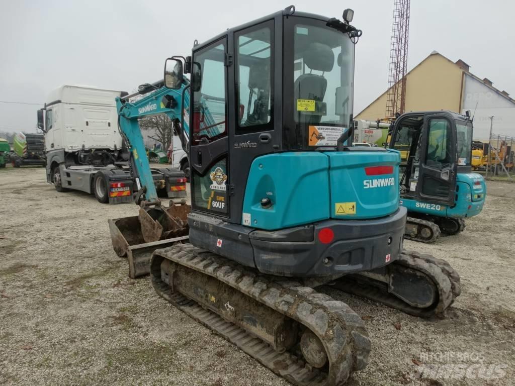 Sunward SWE 60 UF 中型油圧ショベル 7ｔ-12ｔ（ユンボ・パワーショベル・バックホー）