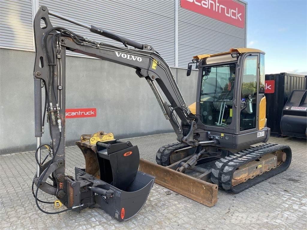 Volvo ECR50 ホイール式油圧ショベル（パワーショベル・ユンボ・バックホー）