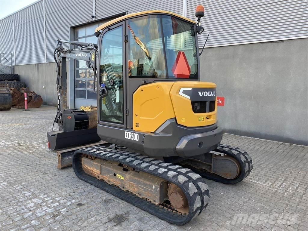 Volvo ECR50 ホイール式油圧ショベル（パワーショベル・ユンボ・バックホー）