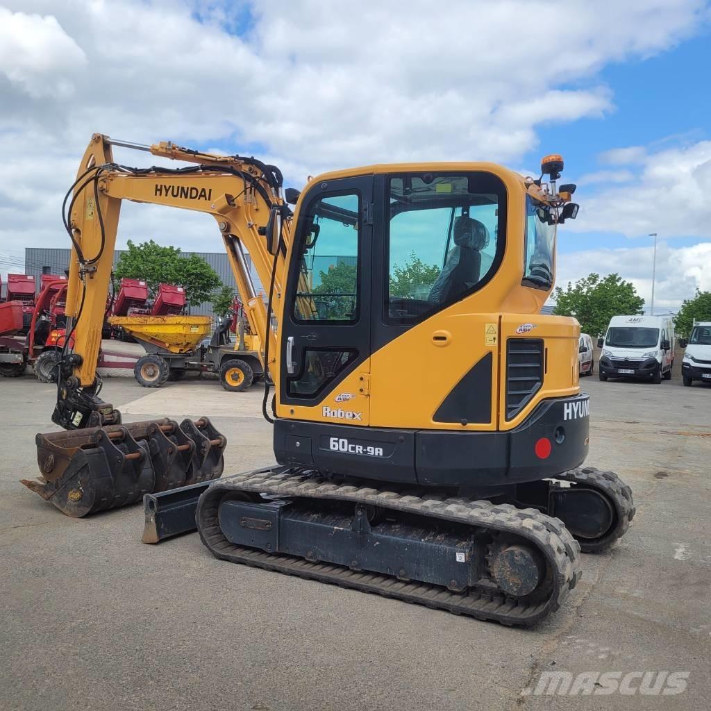 Hyundai R60CR9 ミニ油圧ショベル 7t以下（ミニユンボ・ミニディガー）
