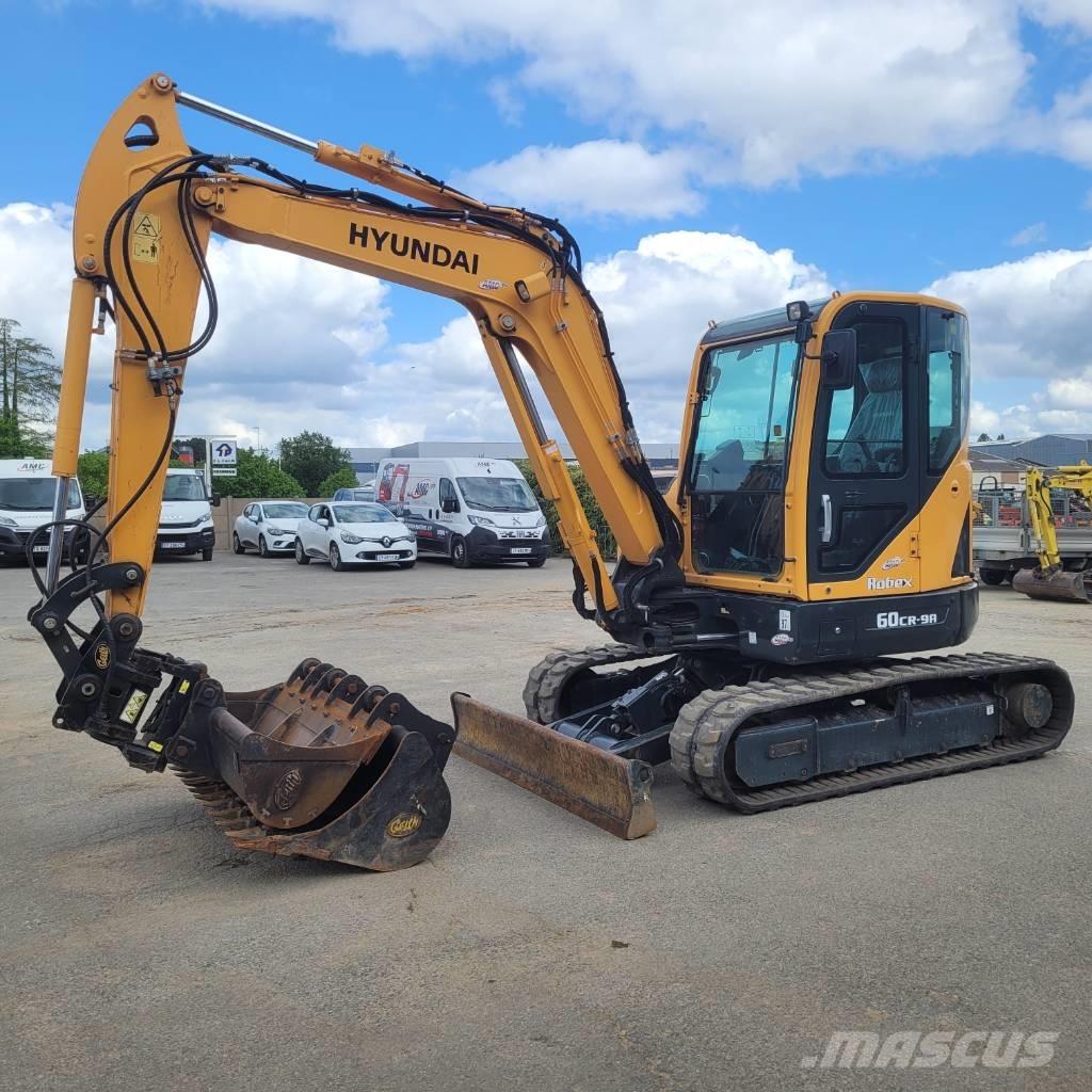 Hyundai R60CR9 ミニ油圧ショベル 7t以下（ミニユンボ・ミニディガー）