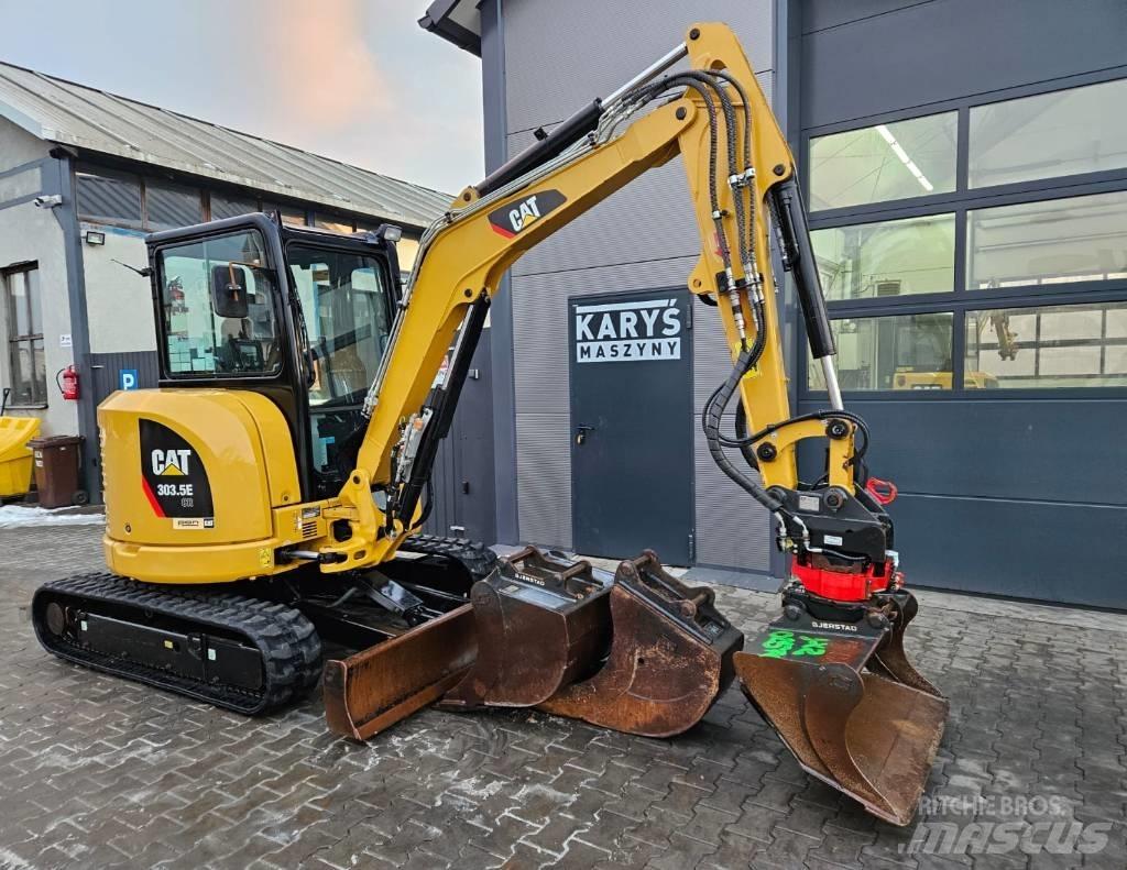 CAT 303.5 E CR ミニ油圧ショベル 7t以下（ミニユンボ・ミニディガー）