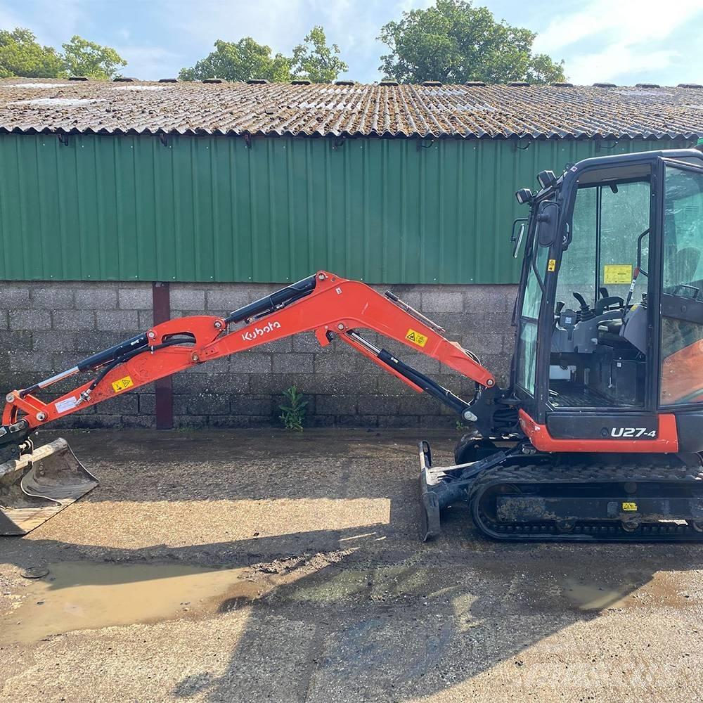 Kubota U 27-4 ミニ油圧ショベル 7t以下（ミニユンボ・ミニディガー）