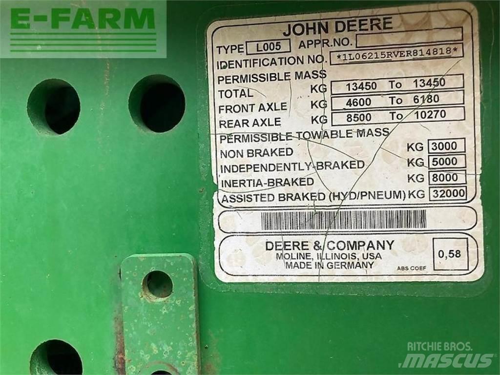 John Deere 6215r トラクター