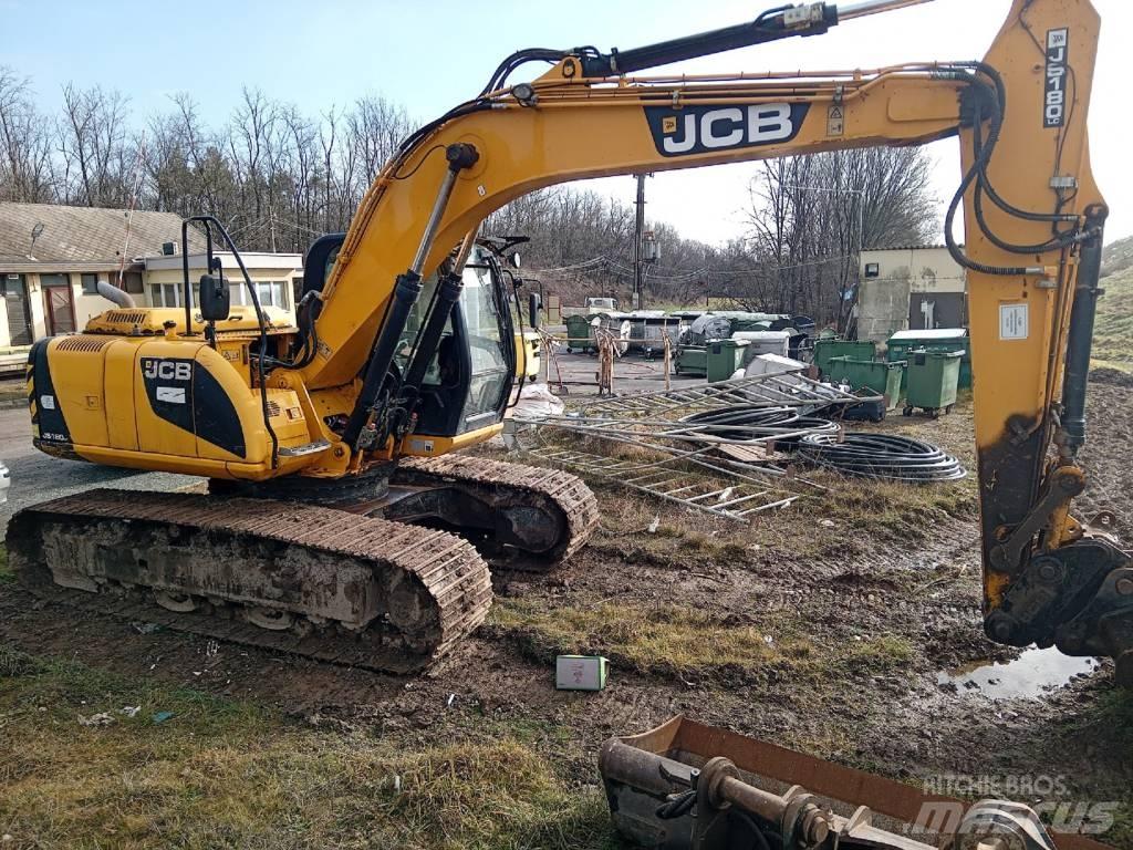 JCB JS 180 LC バックホーローダー