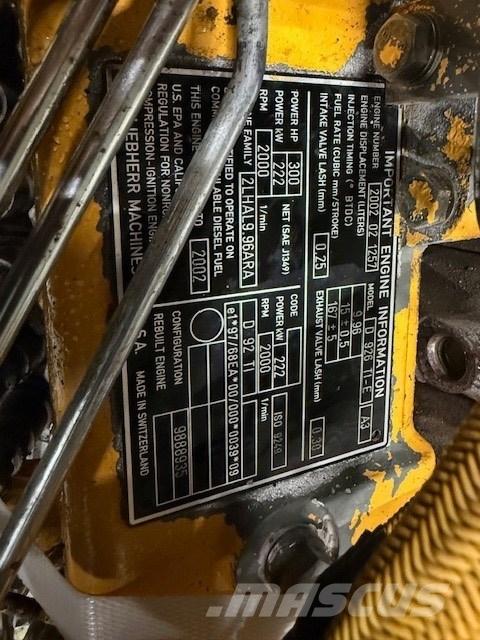 Liebherr D 926 TI-E エンジン