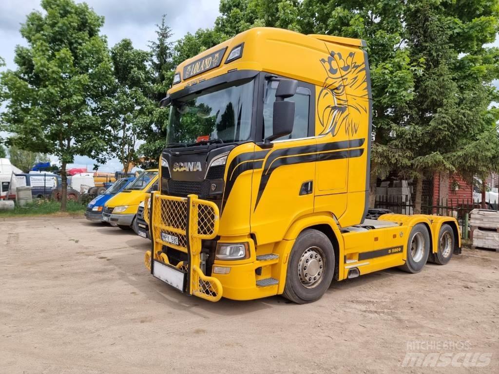Scania S 580 6X2 中古トラクターヘッド | トレーラーヘッド