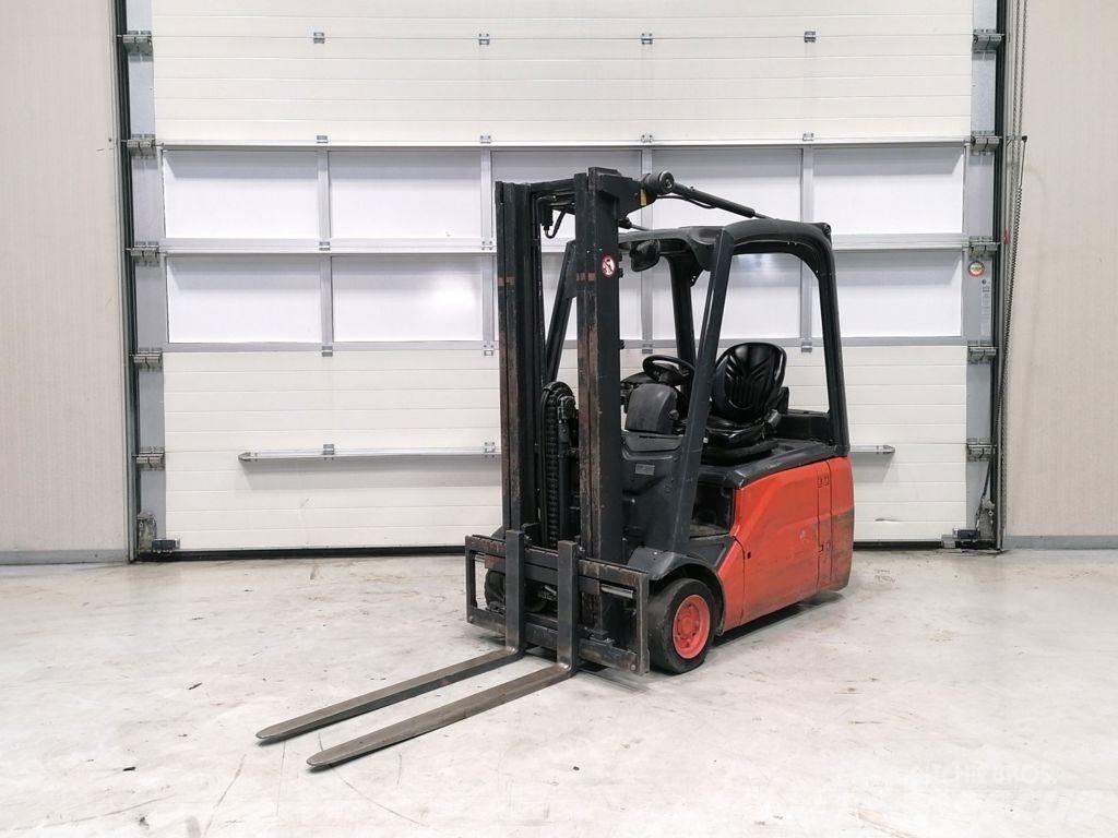 Linde E16-01 バッテリーフォークリフト